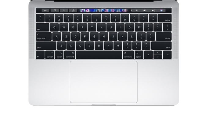 Macbook Pro i5 13.3 inch 2019 256GB Touch Bar Grey (MV962SA/A) bàn phím thiết kế mới