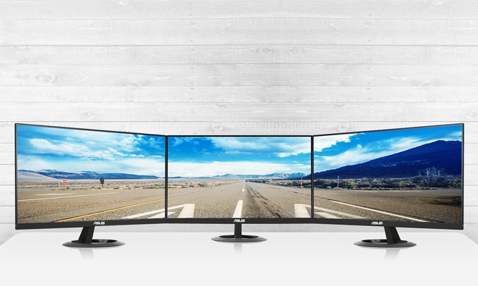 MÀN HÌNH LCD ASUS VZ249HE Hoàn hảo cho thiết lập đa màn hình