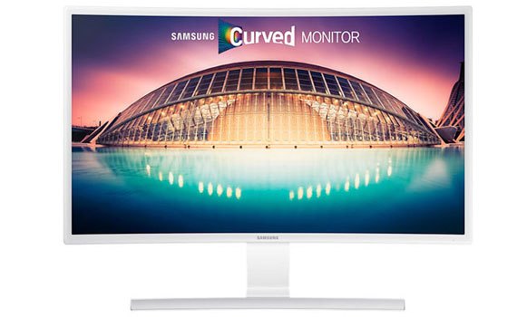 Màn hình máy tính cong Samsung LS27E591CS trang bị màn hình lớn siêu sắc nét