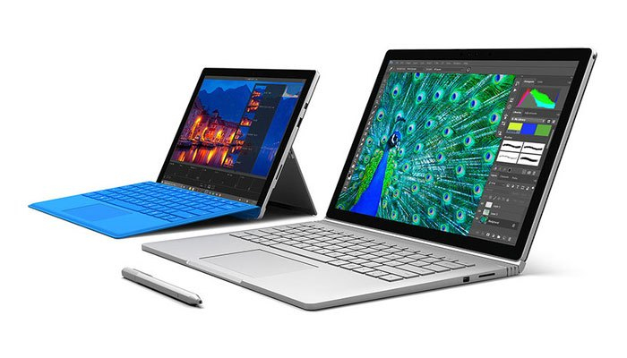 Máy tinh bảng Surface Pro 5 nâng cấp pin