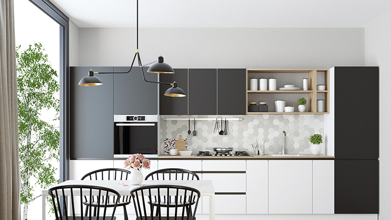 Thiết kế phòng bếp hiện đại đang là xu hướng được rất nhiều gia đình quan tâm. Với sự kết hợp của gam màu tinh tế và chất liệu cao cấp, không gian bếp trở nên phong cách và hiện đại hơn bao giờ hết. Hãy cùng xem hình ảnh về căn bếp hiện đại nhé.