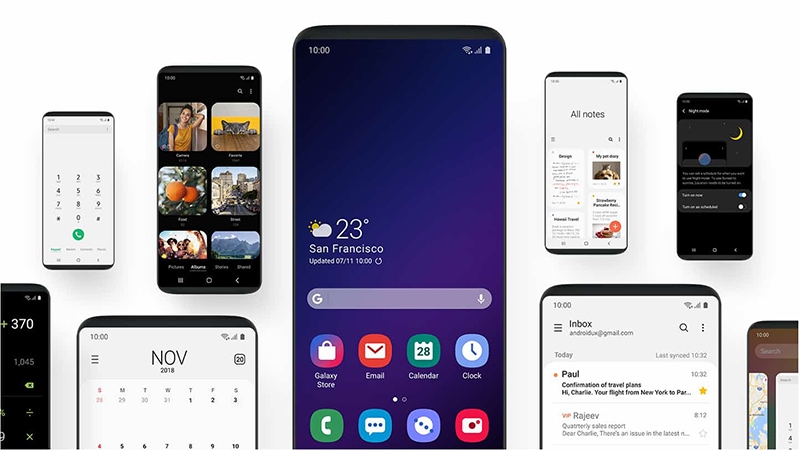 Dòng điện thoại nào của Samsung sẽ được cập nhật One UI