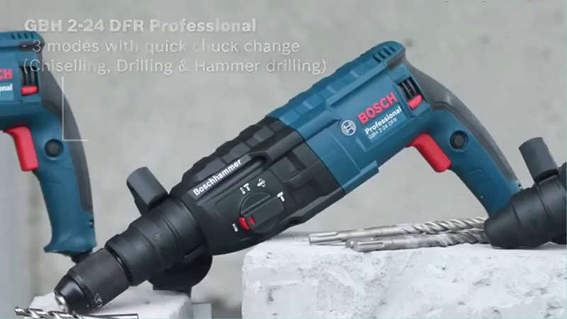 Máy khoan Bosch sở hữu những chế độ khoan nào
