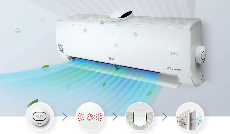 Máy lạnh LG Inverter 1.5 HP V13APF