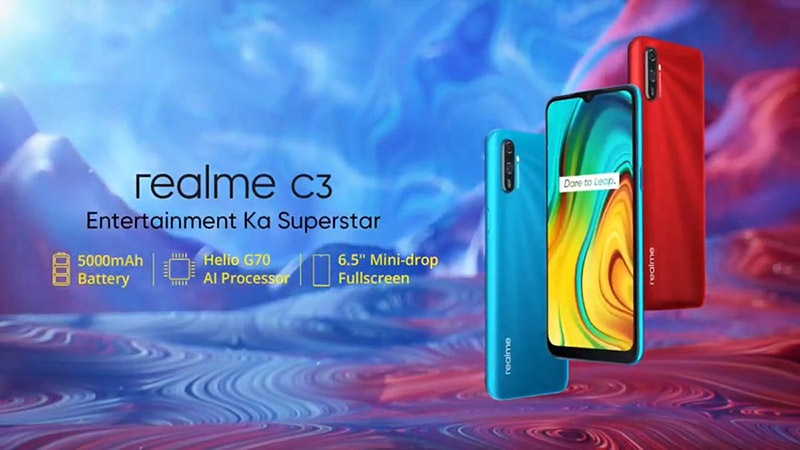 Top 10 smartphone giá rẻ Realme C3