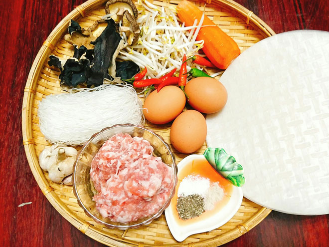 Ngất ngây món nem rán giòn rụm, thơm ngon tự chế biến tại nhà