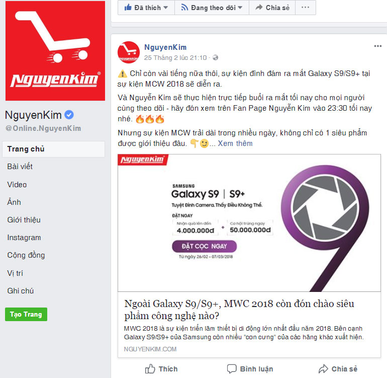 Muốn thu hút người xem trước hết bạn phải cho họ biết bạn sẽ livestream gì