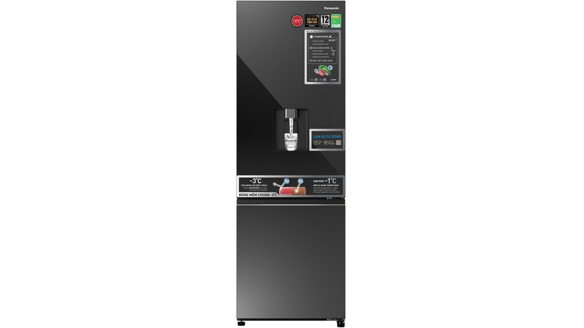 Tủ lạnh Panasonic Inverter 325 lít NR-BV361WGKV