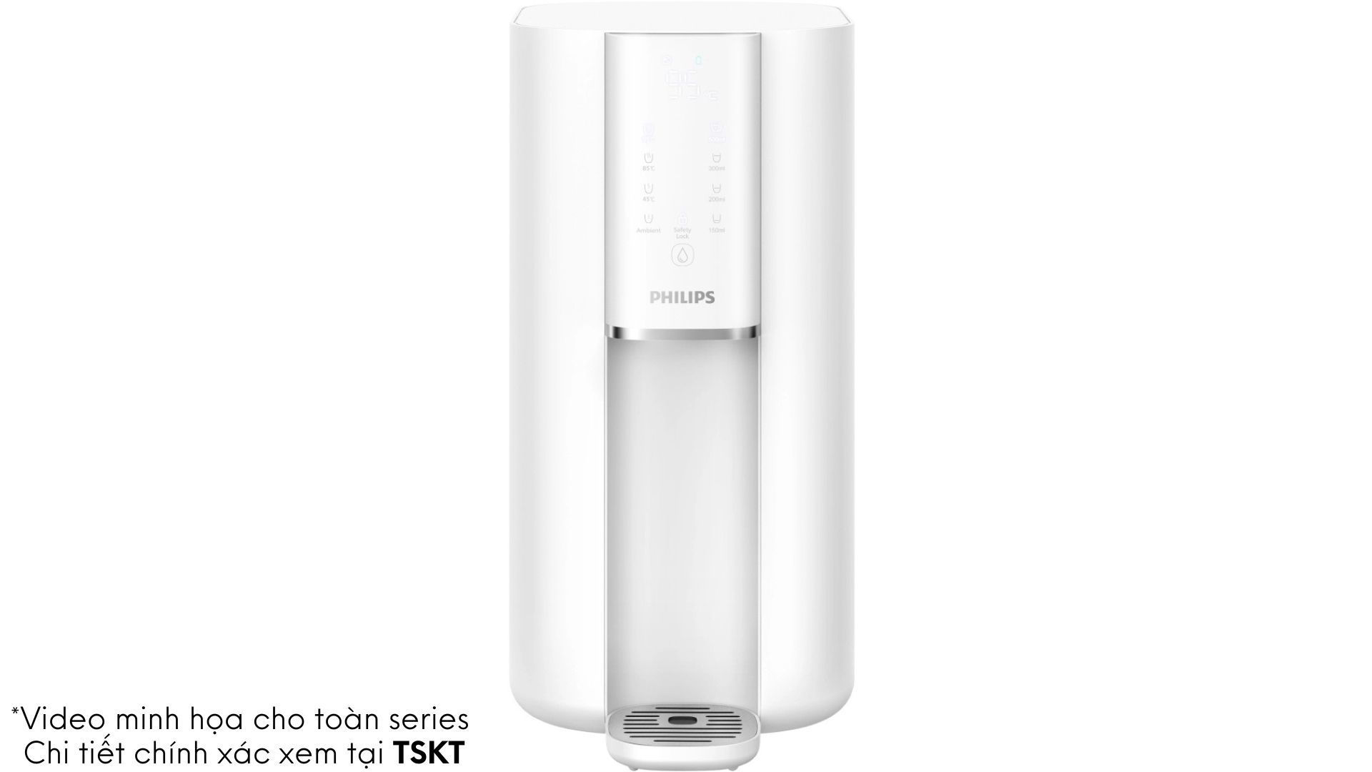 Máy lọc nước nóng nguội để bàn RO Philips ADD6901HWH01/74