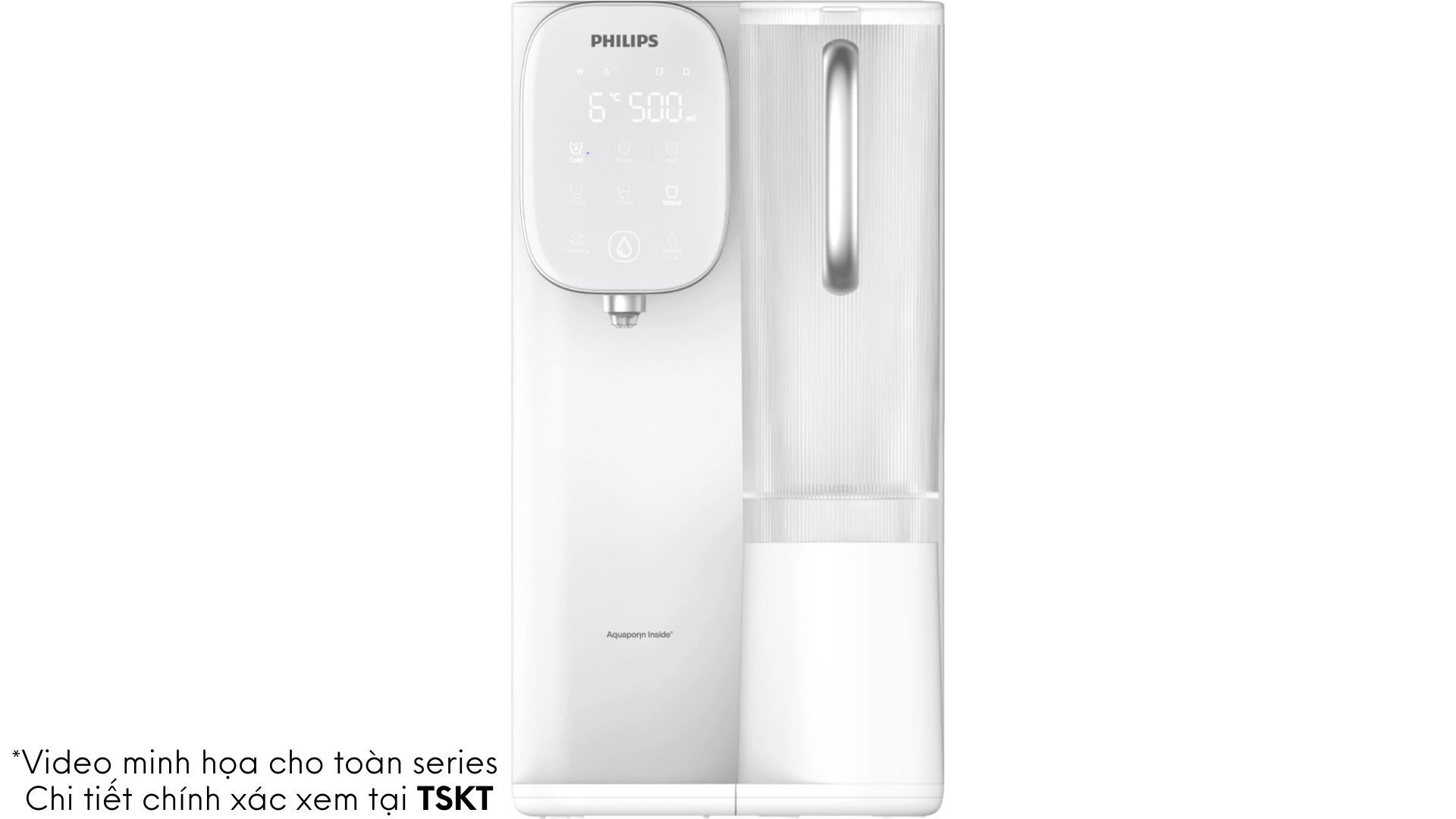 Máy lọc nước nóng lạnh nguội để bàn RO Philips ADD6912WH/74
