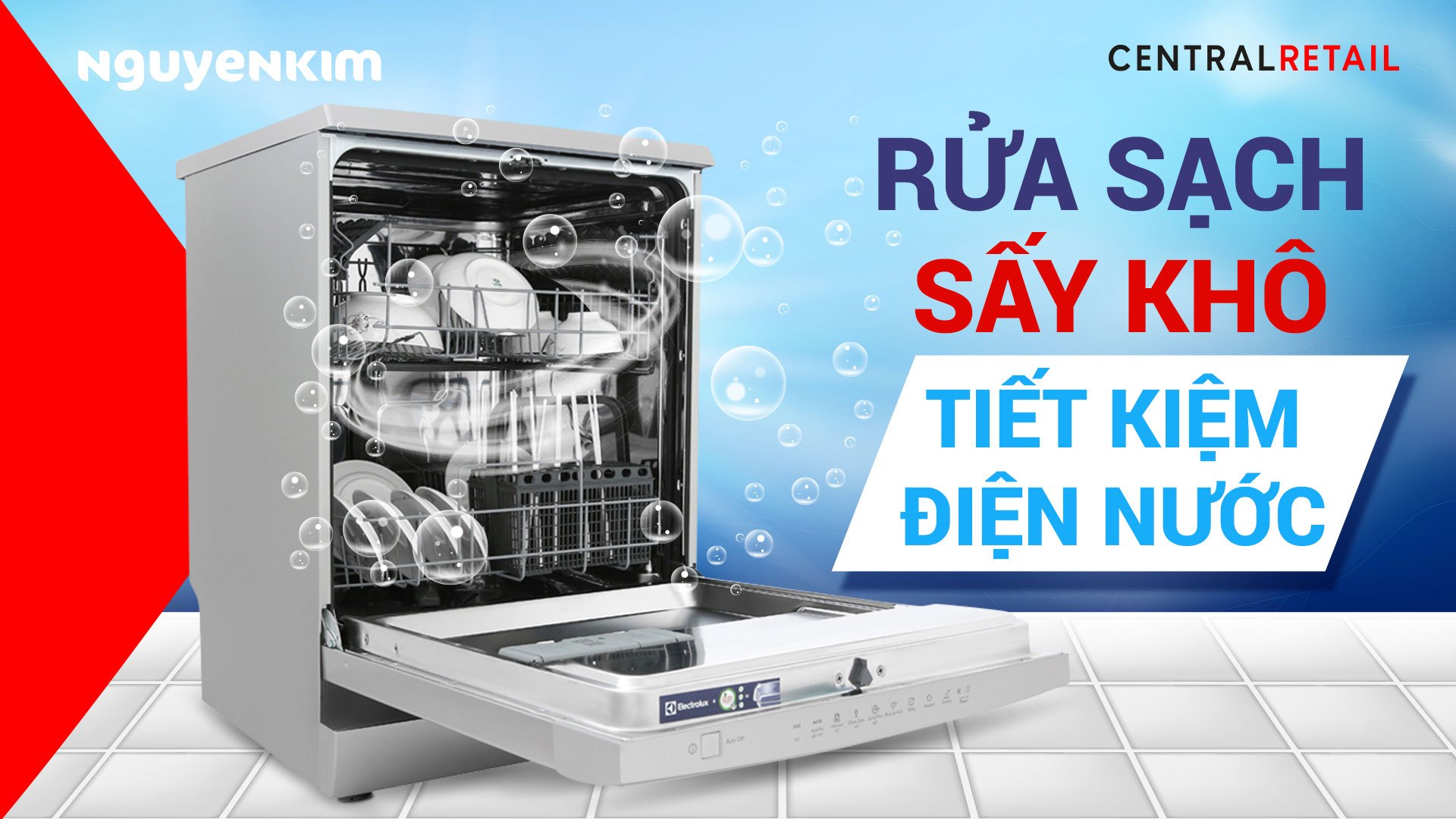 Máy rửa chén Electrolux 1950W ESF5512LOX