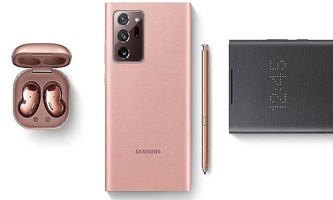 Điện thoại Samsung Galaxy Note 20 Ultra 5G Đồng