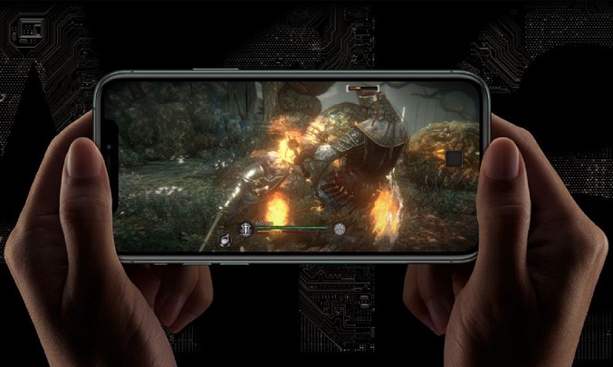 iPhone 11 Pro Max 64GB Xanh lá Chip Apple A13 Bionic nhanh và mạnh mẽ