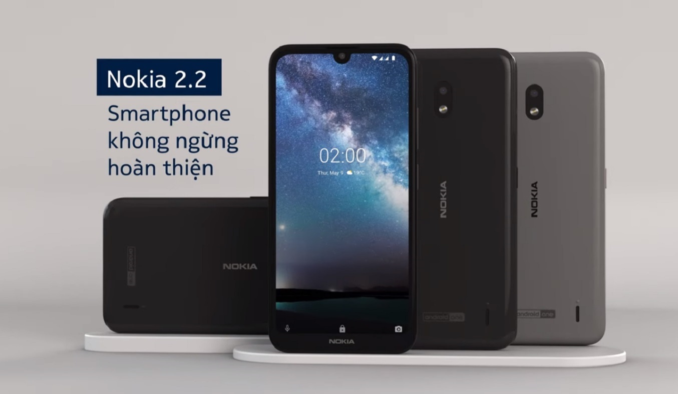 Điện thoại Nokia 2.2 16GB Đen