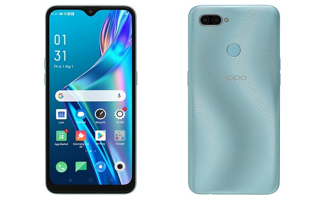 Điện thoại OPPO A12 3GB/32GB Bạc - Mở khóa tiện lợi