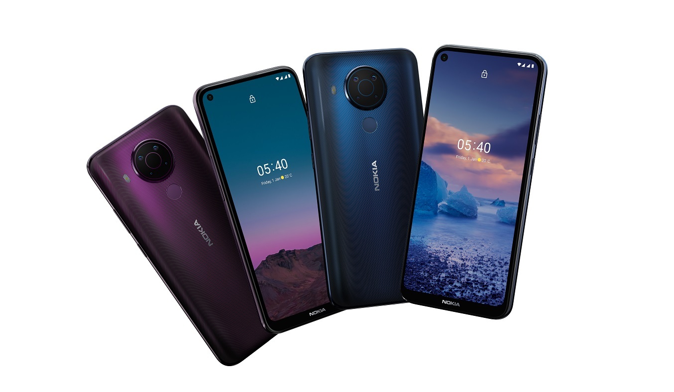 Điện thoại Nokia 5.4 Xanh - Cụm 4 camera sau