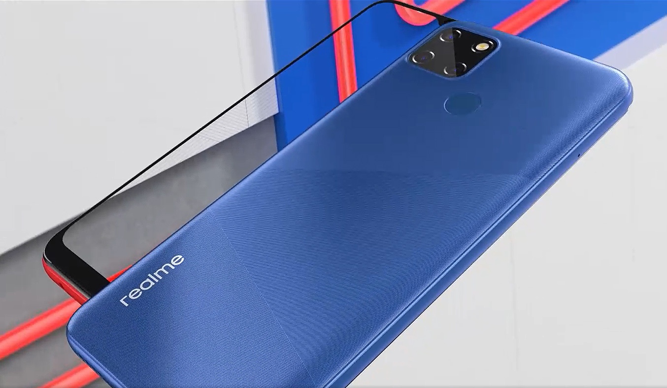 Điện thoại Realme C12 màu xanh hải quân