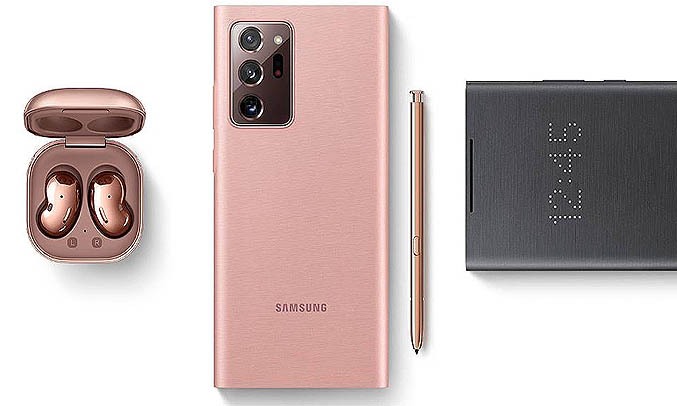 Điện thoại Samsung Galaxy Note 20 Ultra Đồng