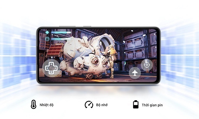 Điện thoại Samsung Galaxy A52 4G 8GB/128GB Đen - Hiệu năng mạnh mẽ