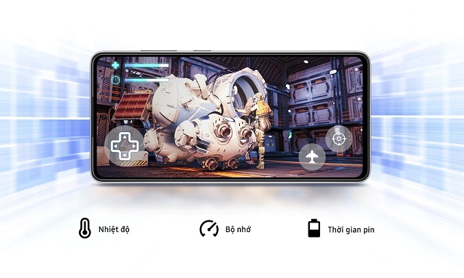 Điện thoại Samsung Galaxy A72 4G 8GB/256GB Tím - Hiệu năng mạnh mẽ