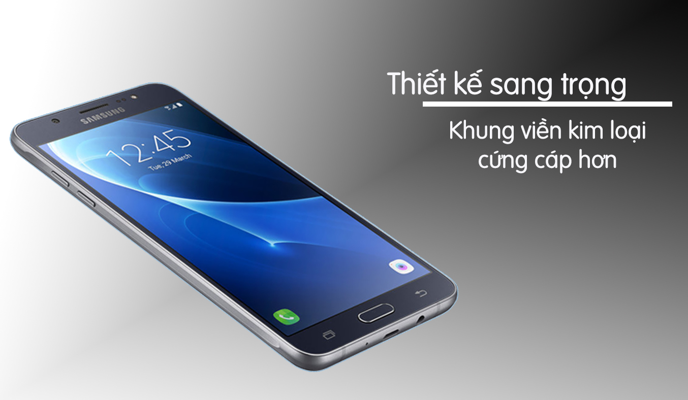 Samsung Galaxy J7 2016 đen chính hãng | nguyenkim.com