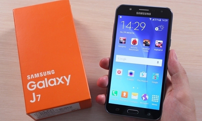 Samsung Galaxy J7 2016 đen chính hãng | nguyenkim.com