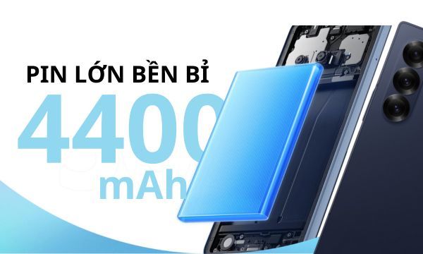 Điện thoại Samsung Galaxy Z Fold 6 5G Dung lượng pin 4400 mAh bền bỉ