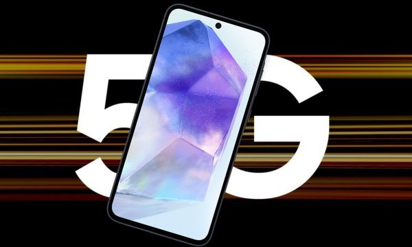Điện thoại Samsung A55 5G Kết nối 5G, tốc độ vượt trội