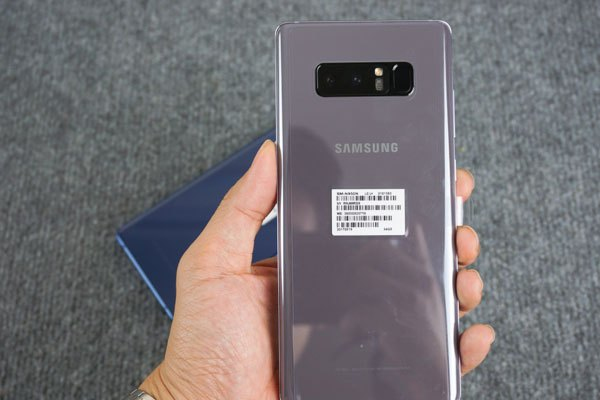 Xám Phong Lan là màu sắc tiếp theo gây thương nhớ của Galaxy Note 8