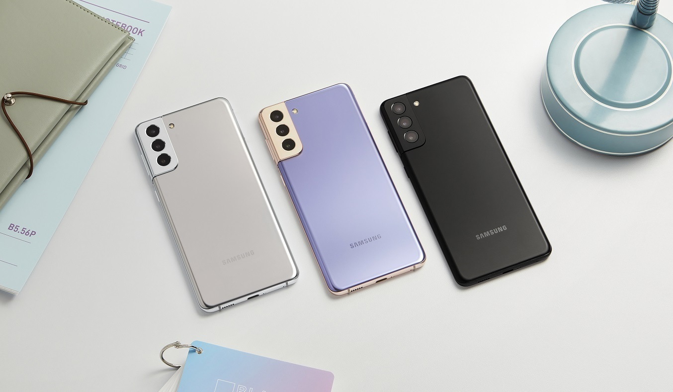 Điện thoại Samsung Galaxy S21 Plus 5G 8GB/256GB Bạc - Thiết kế thời thượng