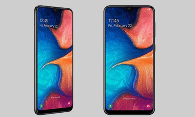SAMSUNG GALAXY A20 XANH