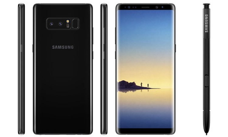 Chiêm ngưỡng vẻ đẹp thách thức thời gian từ siêu phẩm điện thoại Samsung Galaxy Note8 Đen