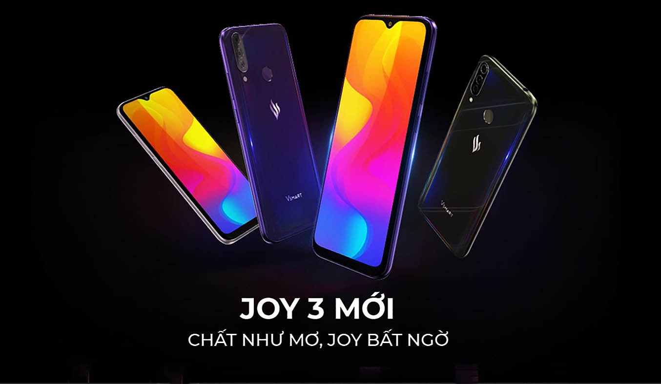 Điện thoại Vsmart Joy 3 (2GB/32GB) Tím san hô