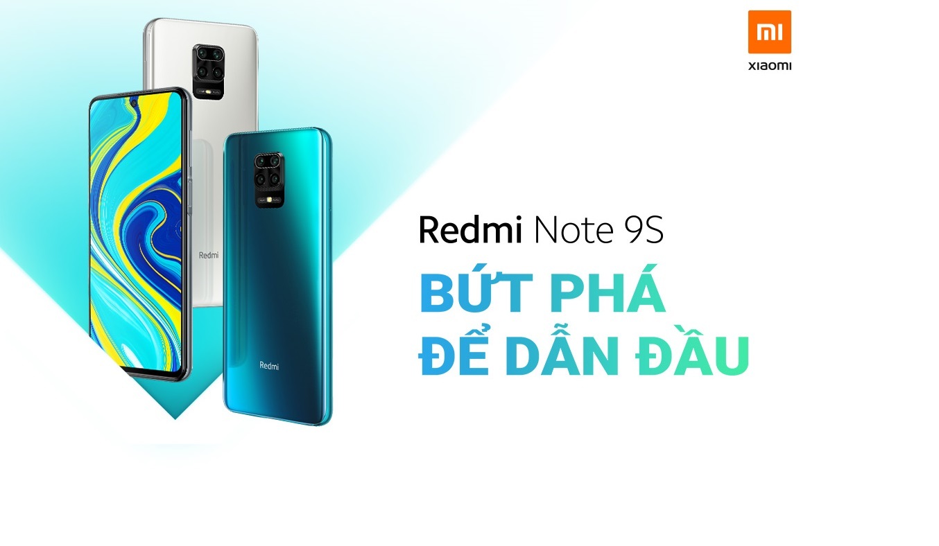 Điện thoại Xiaomi Redmi Note 9s 4GB/64GB Trắng - Thiết kế trẻ trung