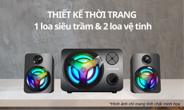 Loa vi tính Microlab U210 Chính Hãng, Giá Rẻ | Nguyễn Kim