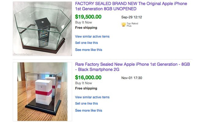 iPhone 2G đắt gấp 34 lần iPhone 7