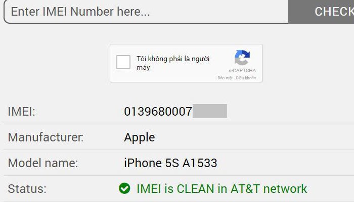 Đây là thông báo chứng tỏ iPhone lock của bạn đã tìm đúng nhà cung cấp