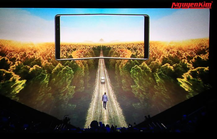 Kích thước màn hình điện thoại Galaxy Note 8 6.3 inch