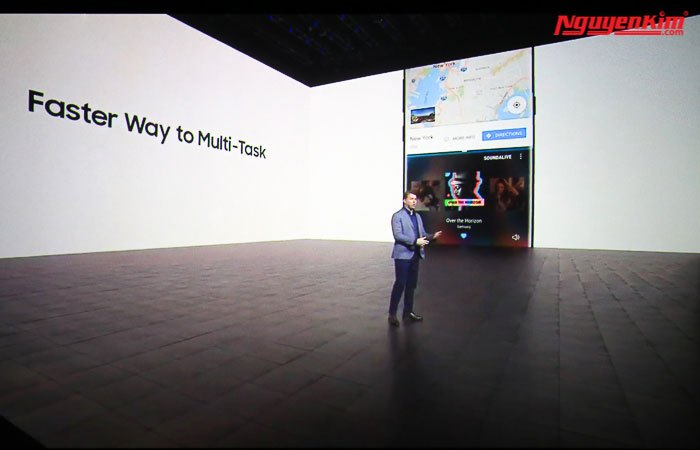 Đa cửa sổ cũng được trang bị trên điện thoại Galaxy Note 8