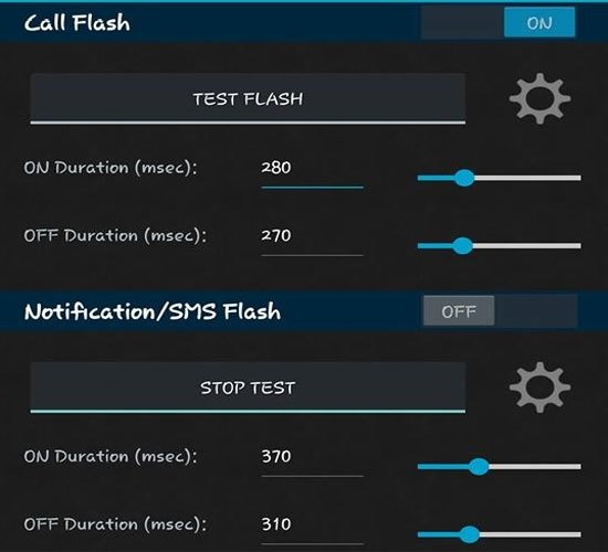 Ứng dụng Call Flash cho người dùng chủ động hơn trong việc kích hoạt đèn Flash thông báo trên điện thoại