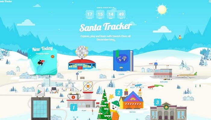 Ứng dụng chơi game trên điện thoại mùa Noel