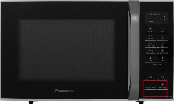 Lò vi sóng Panasonic 25 lít NN-ST34HMYUE Chức năng khóa bảng điều khiển