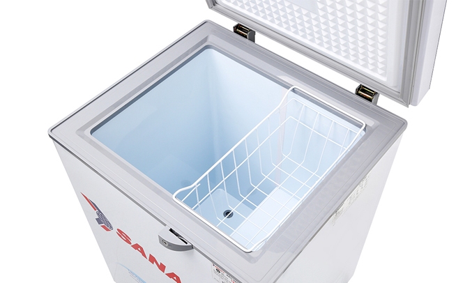 Tủ lạnh 100 lít Sanaky VH-1599HYK Giỏ đựng dễ dàng