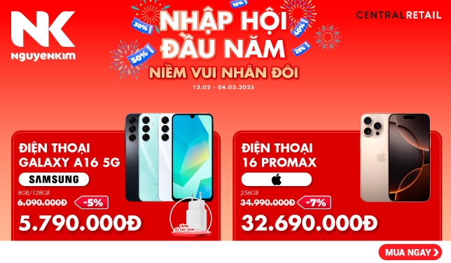 Nguyễn Kim - Trung Tâm mua sắm điện máy, điện lạnh giá tốt