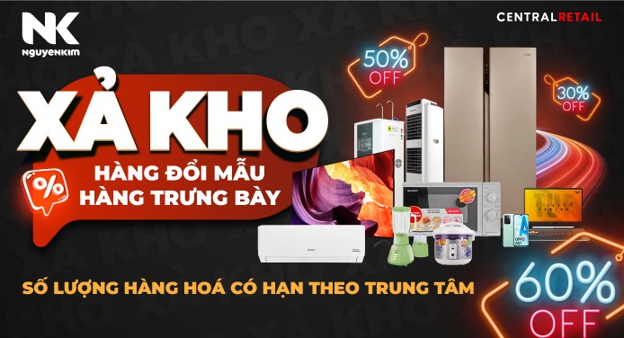 Nguyễn Kim - Siêu thị điện máy, điện lạnh giá tốt