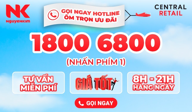 Nguyễn Kim - Trung Tâm mua sắm điện máy, điện lạnh giá tốt