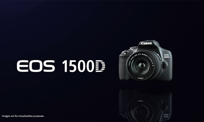 Máy ảnh Canon EOS 1500D KIT 18-55mm kết nối dễ dàng