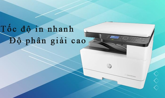 Máy in HP LaserJet MFP M436DN PRINTER, 1Y WTY_2KY38A có tốc độ in nhanh cùng độ phân giải cao