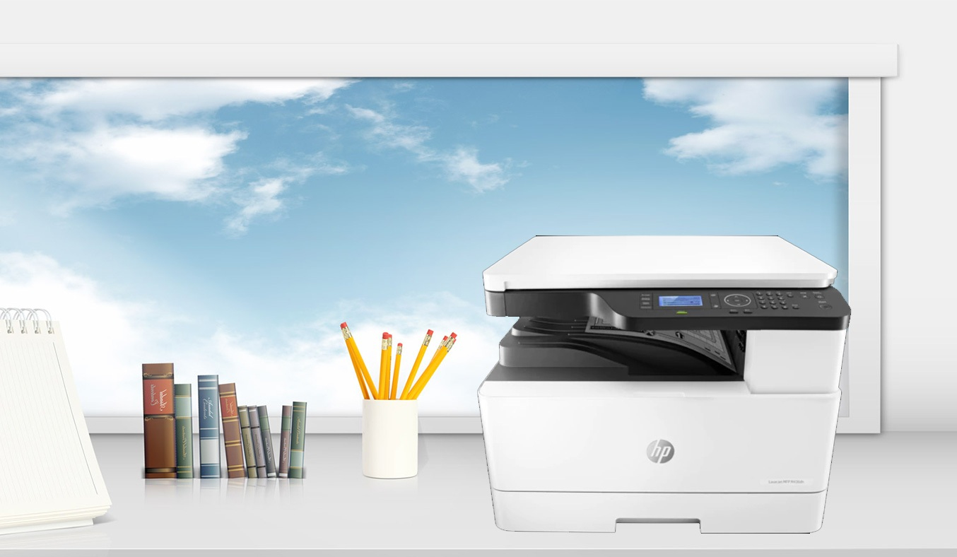 Máy in HP LaserJet MFP M436DN PRINTER, 1Y WTY_2KY38A sở hữu thiết kế tinh tế sang trọng