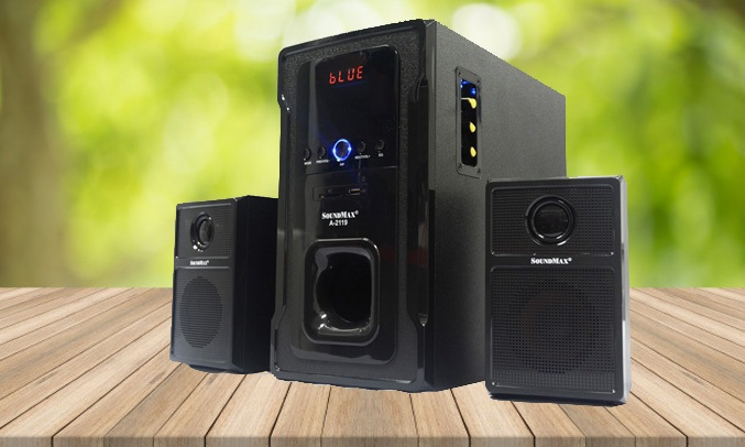 Loa vi tính Soundmax A2119 chống nhiễu, chống rè tốt